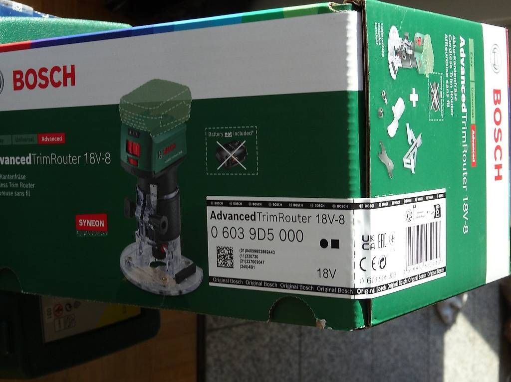 Bosch Alle Werkzeuge: Bosch AdvancedTrimRouter 18V NEU! – Neu und originalverpackt aus Buttisholz von buttiholli 3