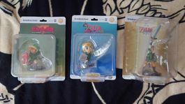 Lot 3 figurines Ultra Detail Figure The Legend of Zelda