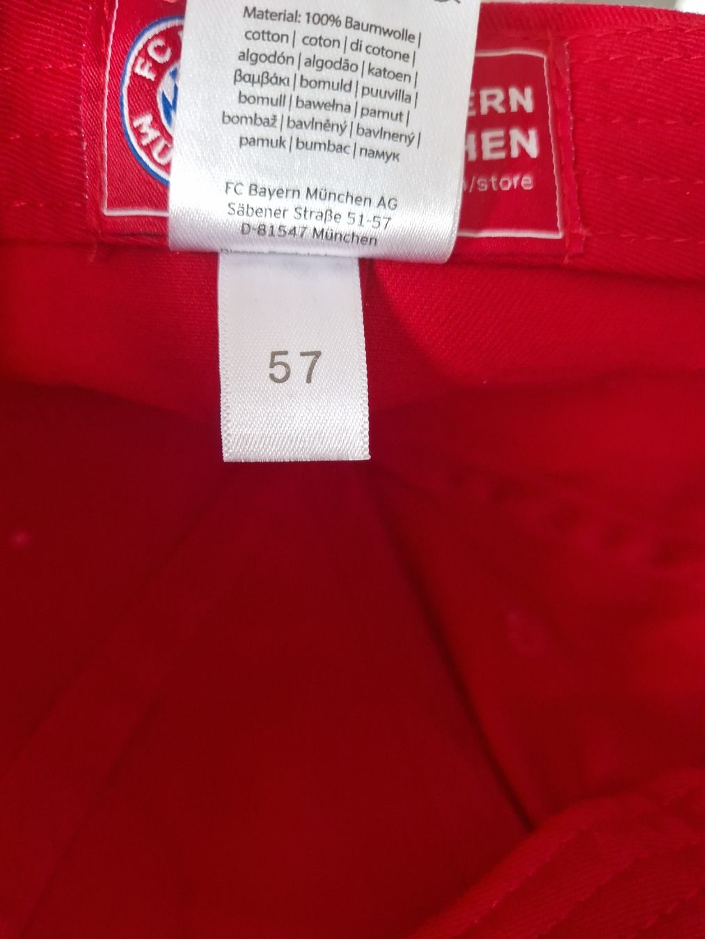 Bayern München Altro abbigliamento per bambino: FC Bayern 2 Kappen – Usato da Oberbüren venduto da dani_brunner 3