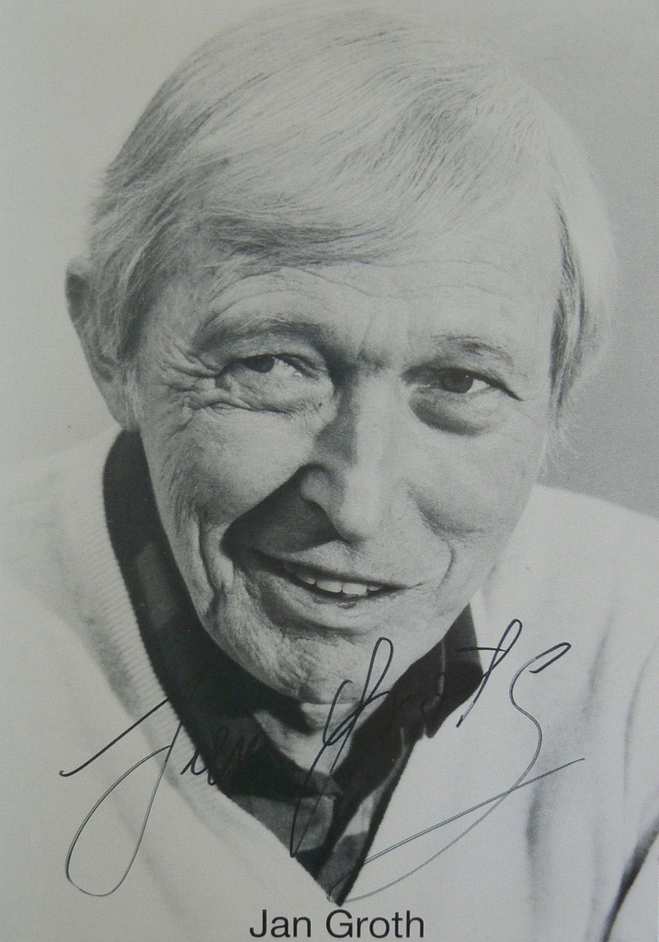 Autogramme: Jan Groth (1921-1993) Schauspieler - Autogramm – Gebraucht aus Dietikon von cyranos1