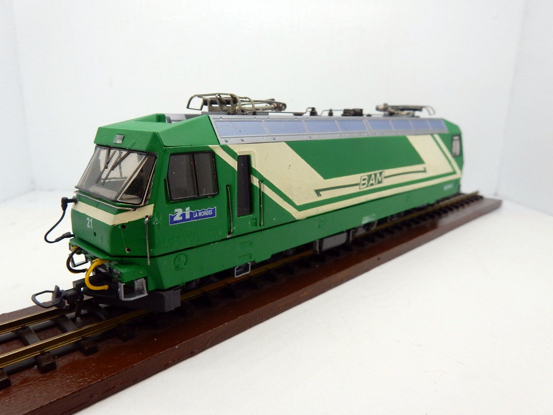 Bemo Modelleisenbahnen: Hom Bemo "BAM"  Ge 4/4  III - 21 "La Morges" - – Gebraucht aus Locarno von Gudrun2 3