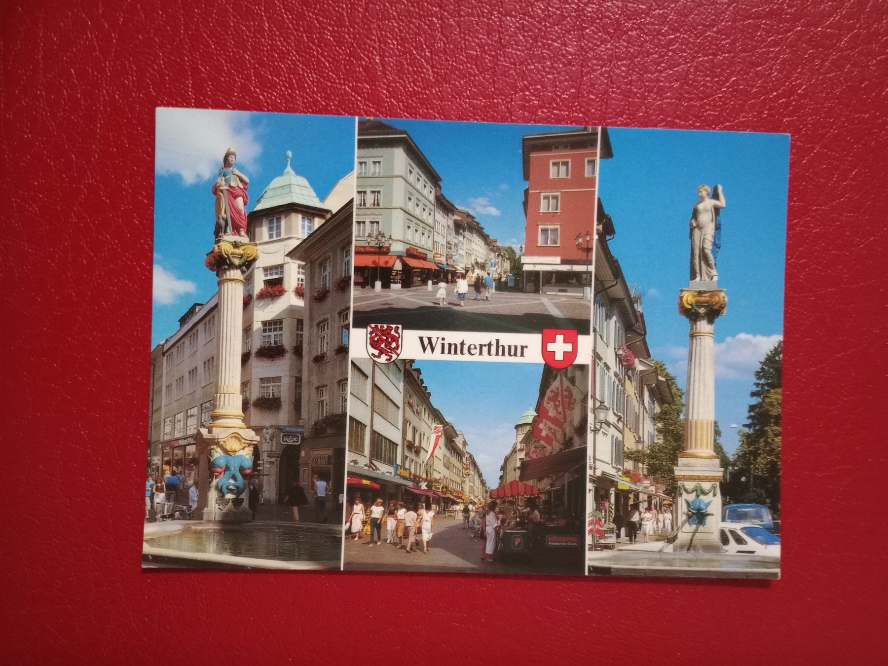 Ansichtskarten: Winterthur Zürich mehrbildrig – Gebraucht aus Küttigen von Melisch1000