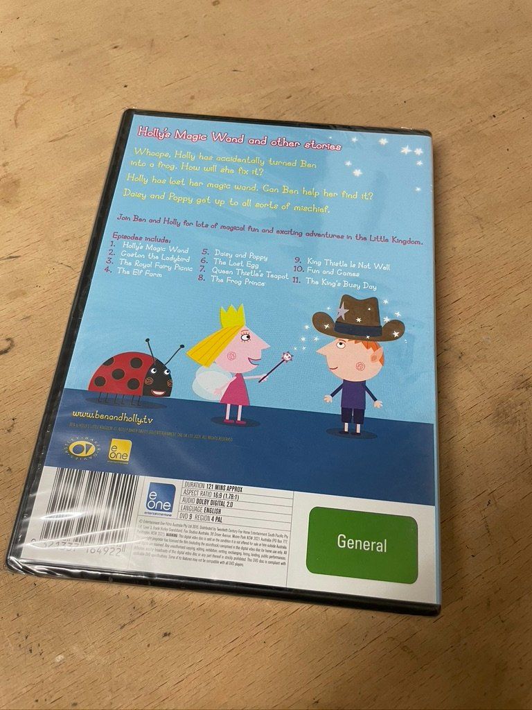 Tutti i DVDs: Holly's Magic Wand – Usato da Berikon venduto da Cyberbob2000 1