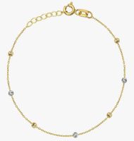 Armband weiß gelb Gold