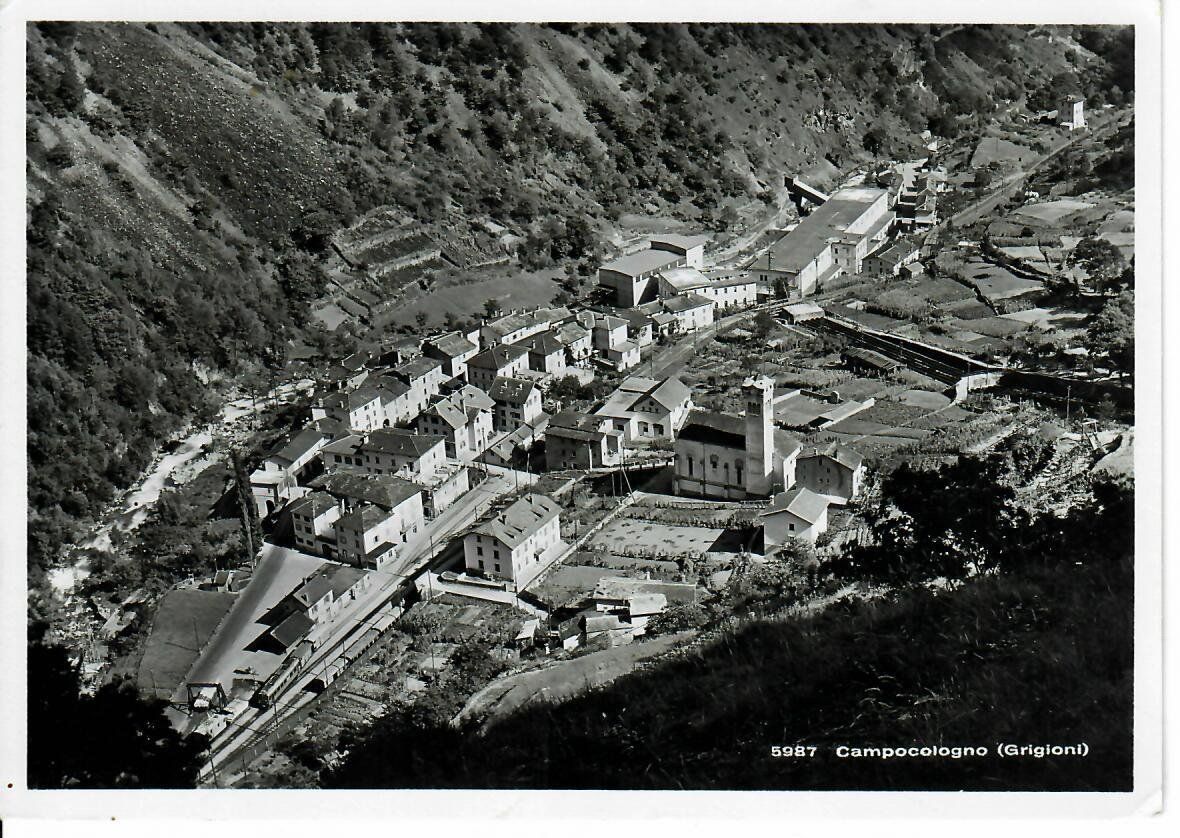 Cartoline postali: Campocologno  1945 – Usato da Hochdorf venduto da Ziegel-16