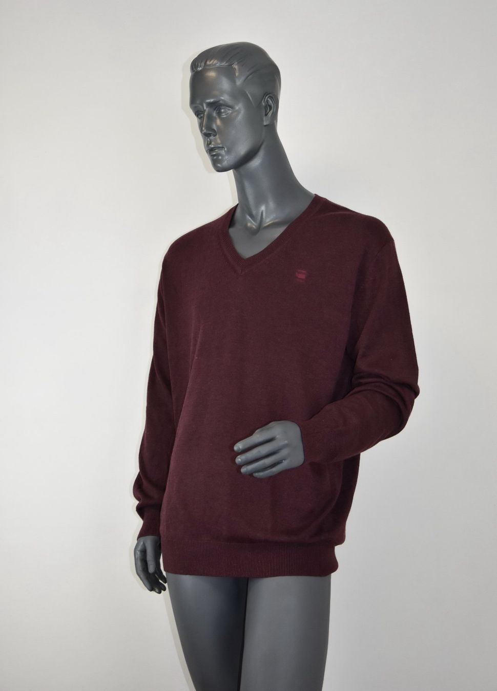 G-Star Pulls & Sweat-shirts: G-Star RAW Herren Pullover V Neck Pullover /weinrot/Gr.XL – Neuf avec emballage d'origine à Wohlenschwil par EddieS-Outlet 3