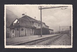 Bahnhof KANDERSTEG - Lötschbergbahn