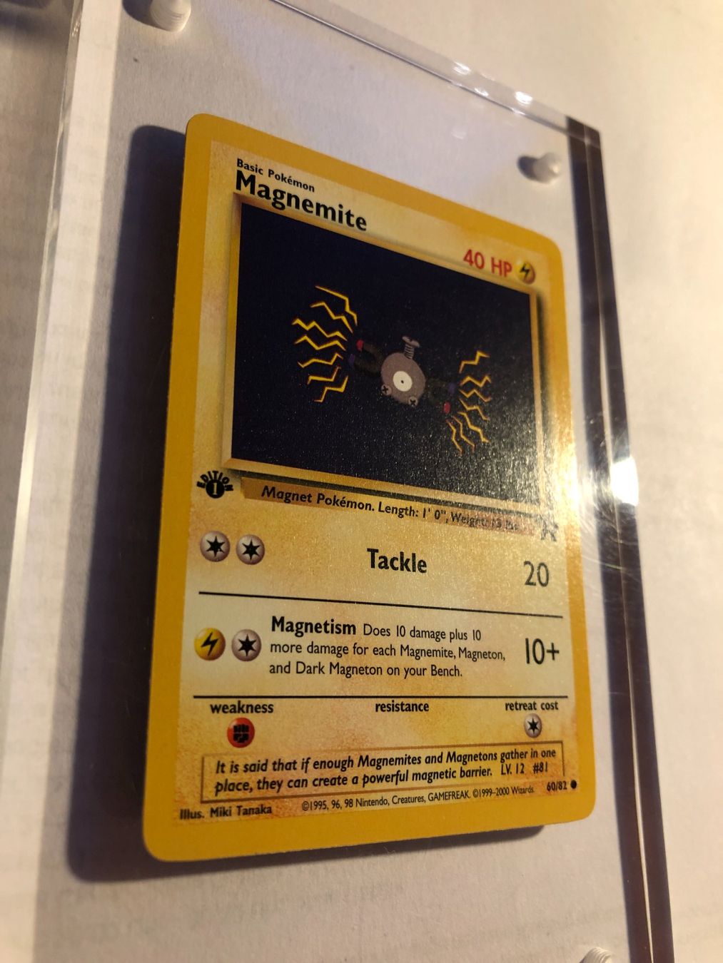 Carte collezionabili: Magnemite 1st Team Rocket - MINT - ab 1.- – Usato da Giubiasco venduto da dan_pr8b 1