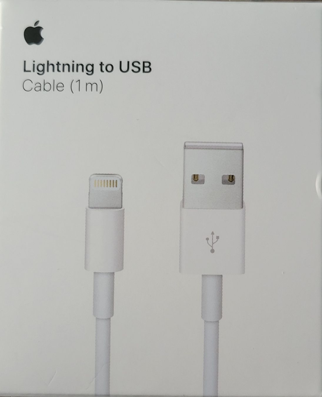 Apple Cavi: Apple Lightning auf USB Kabel 1m neu – Nuovo e nell'imballaggio originale da Thun venduto da harry999