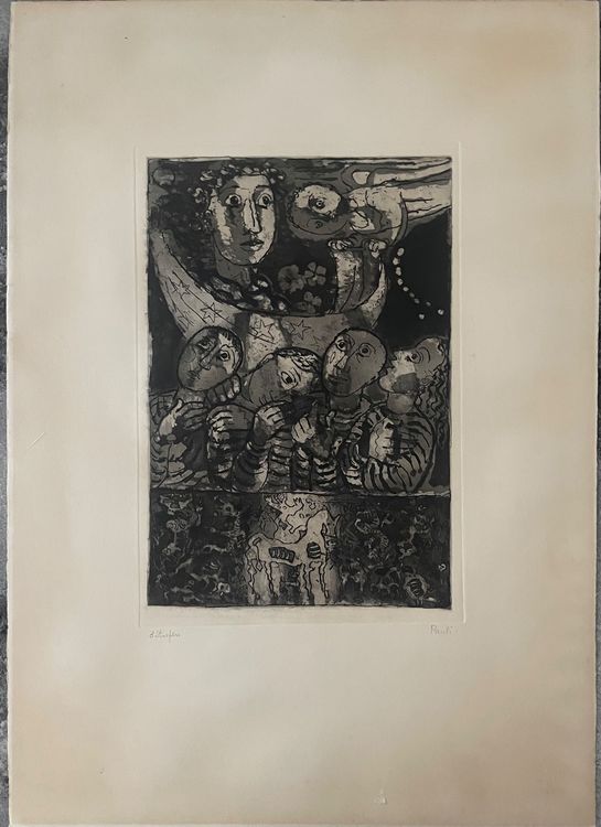 Fritz Pauli (1891-1968) Radierung Handsig. | Kaufen auf Ricardo