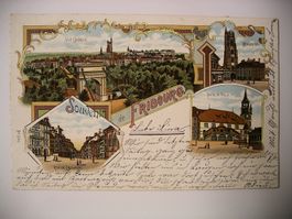 farbige LithoAK  FRIBOURG