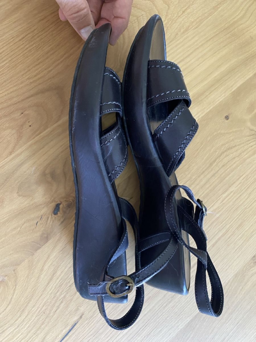 Scarpe da donna: Sandalen Naviboot Grösse 38, schwarz – Nuovo (secondo la descrizione) da Hünibach venduto da nadalila 3