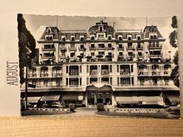 AK von Montreux Grand Hotel Suisse