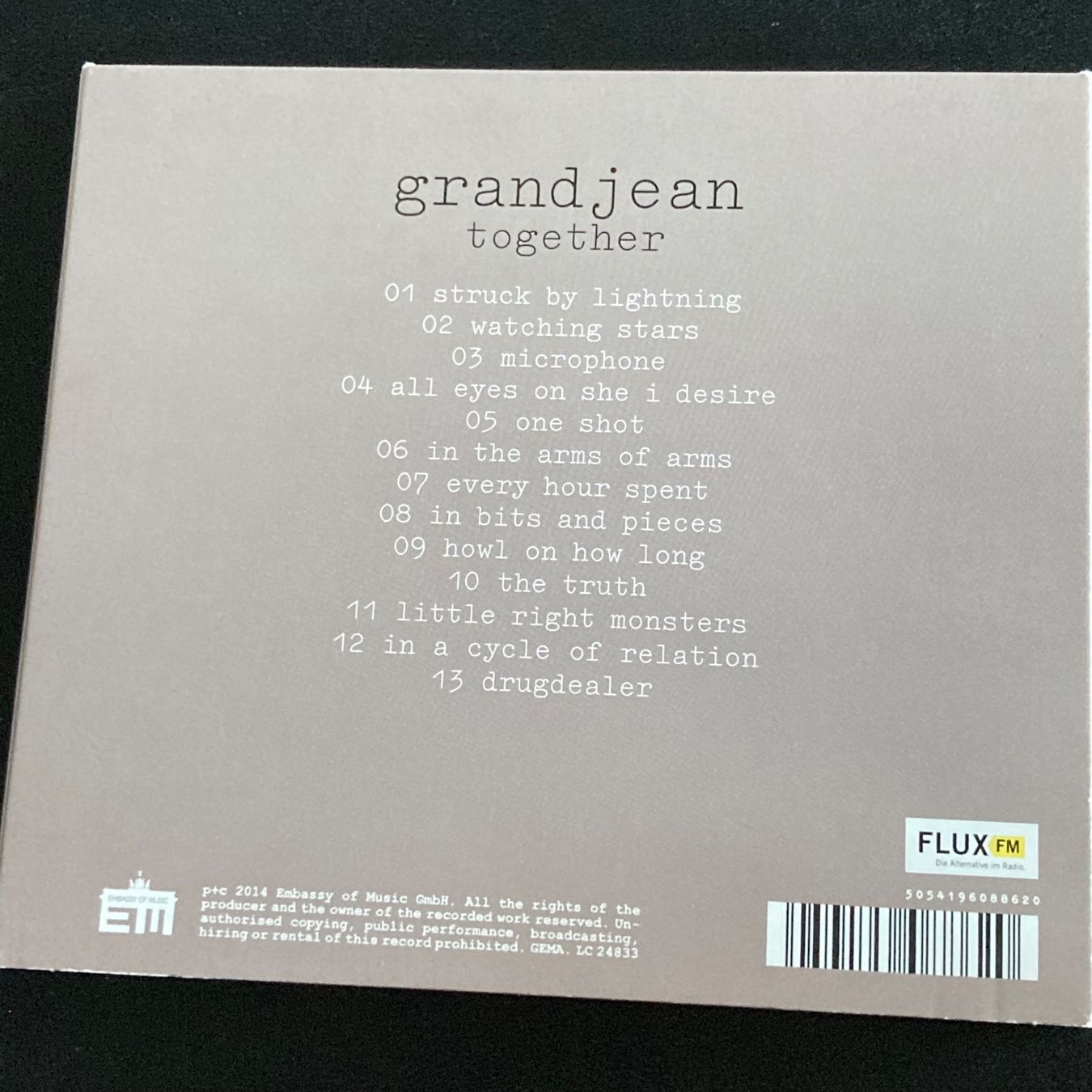 CD: Grandjean - Together | Indie Pop – Usato da Bern venduto da Ntsamina 1