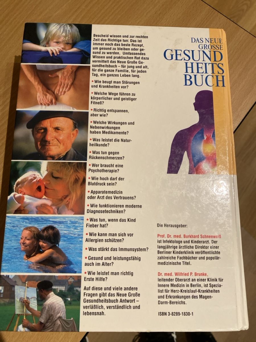 Libri: Gesundheitsbuch "Das neue grosse" – Usato da Dulliken venduto da Zuchu 1