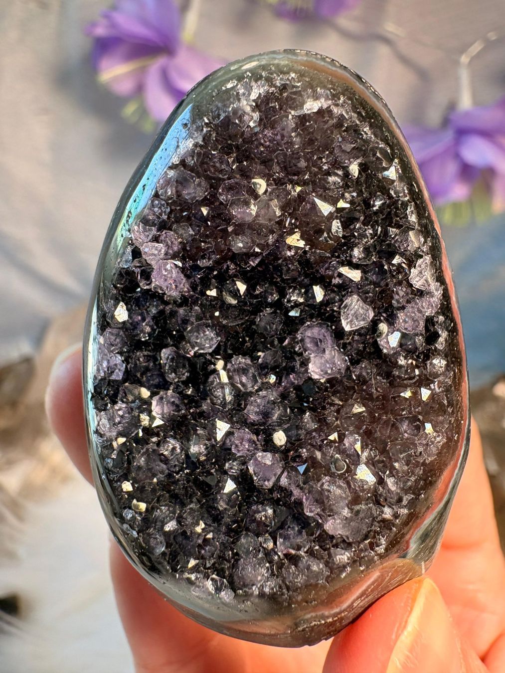 Mineralien & Heilsteine: Amethyst Geode – Neu (gemäss Beschreibung) aus Neuheim von m.hald