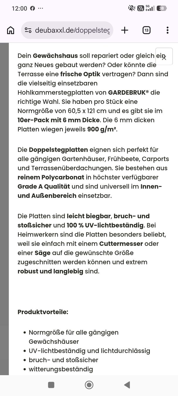 Piatti di portata: Stegplatten 6mm 20 Stück – Usato da Konolfingen venduto da dom_t6m6 5
