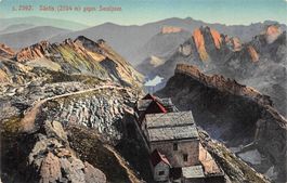 Säntis gegen Seealpsee