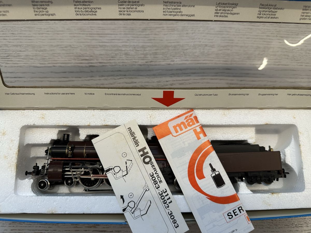 Märklin Modellini di ferrovie: Märklin 3111 SNCB BR 59 – Nuovo (secondo la descrizione) da Lupsingen venduto da New-Haven 6