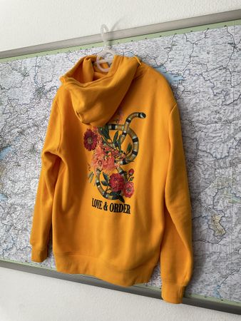 Gelber Hoodie Grösse M - Love&Order