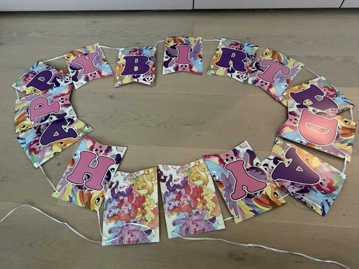 Tutte le decorazioni: My little Pony Geburtstagsdeko – Nuovo (secondo la descrizione) da Wallisellen venduto da Nataschab0 9
