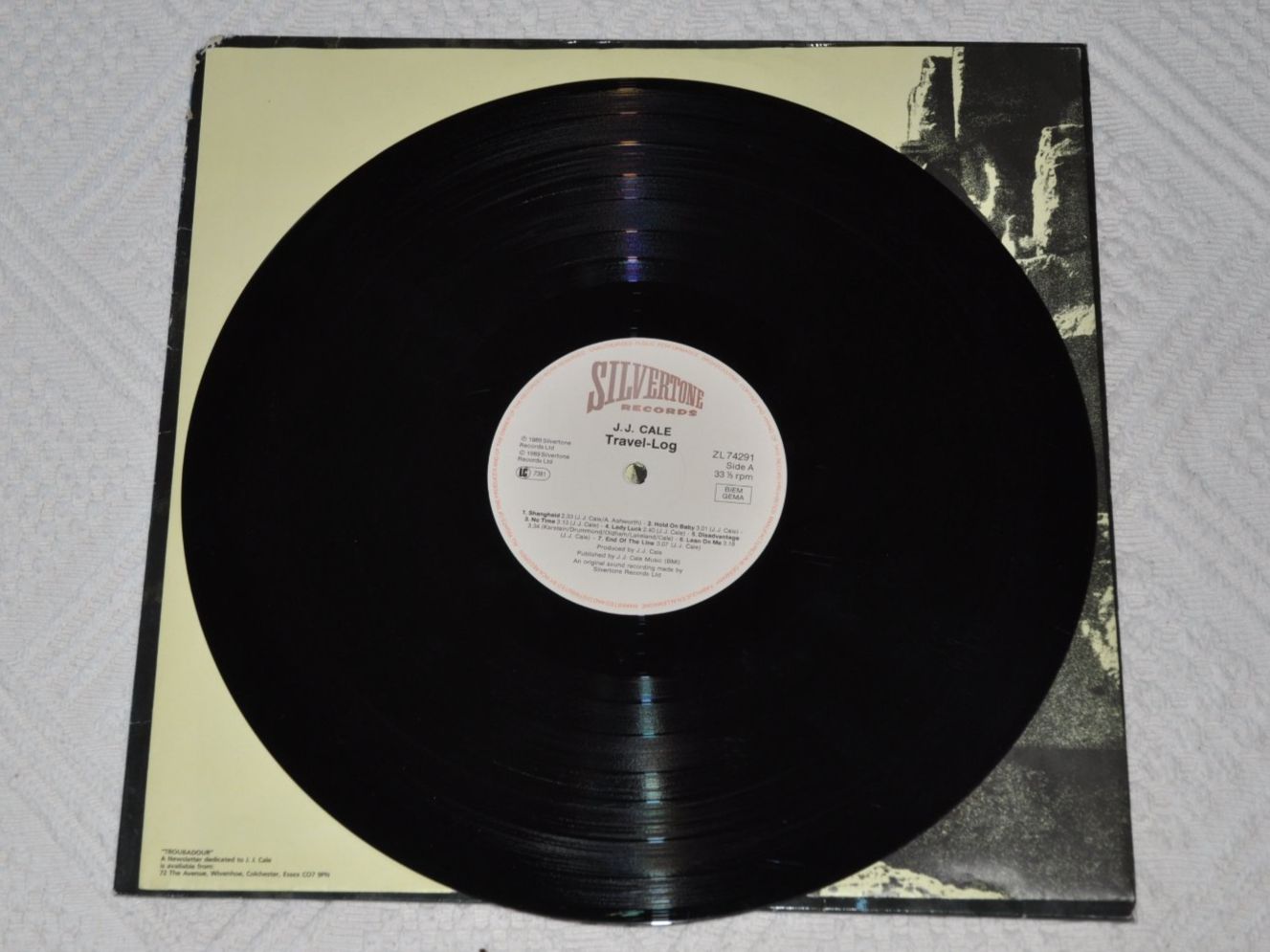 Schallplatten: LP J.J. Cale - Travel-Log – Gebraucht aus Boll von Theodora15 4