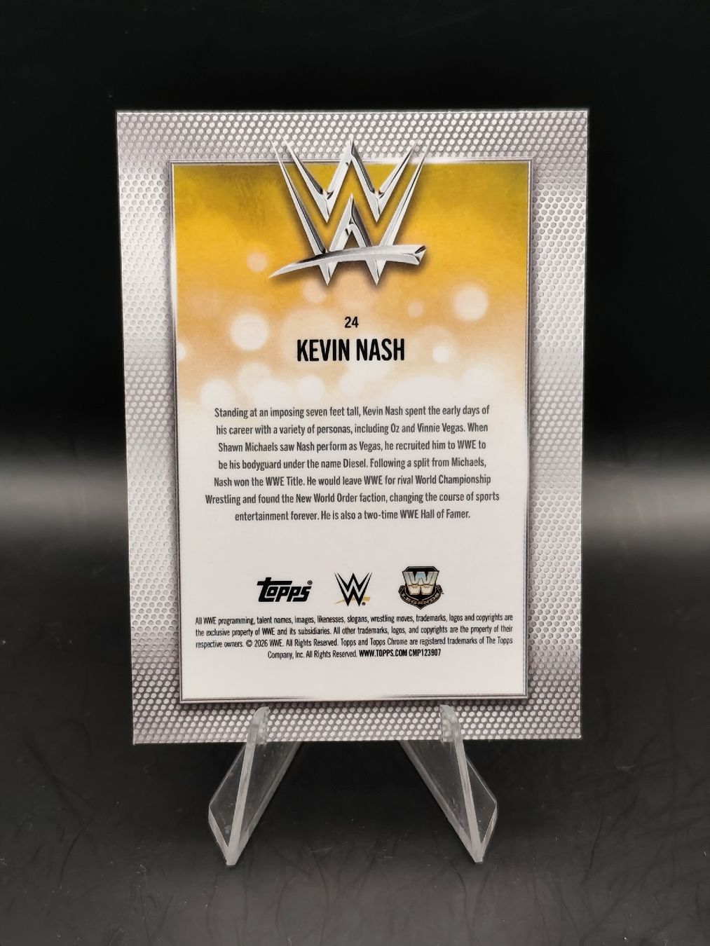 Topps Sammelbilder & Trading cards: Kevin Nash - WWE Chrome Karte – Gebraucht aus Ostermundigen von DaCards 1