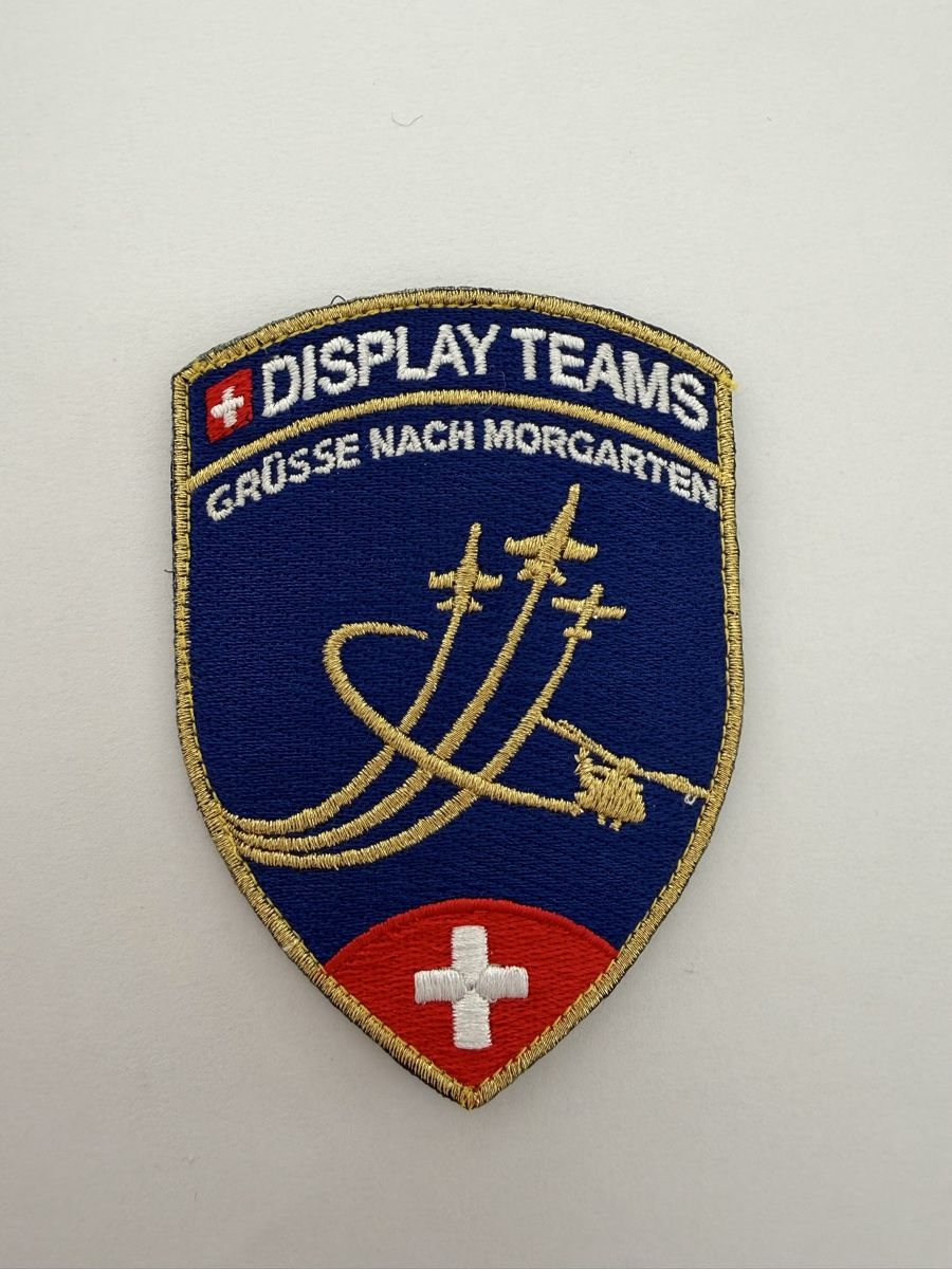 Schweizer Armee Plaketten & Abzeichen: Swiss Air Force display teams Morgarten  – Gebraucht aus Chamoson von Lio_Rey