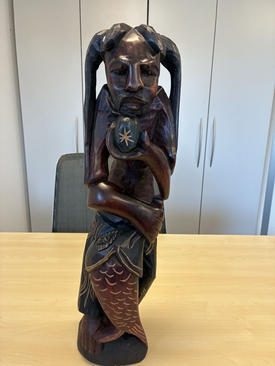 Sculture & Statue: Handgeschnitzte afrikanische Holzskulptur – Usato da Steckborn venduto da AleksandraL