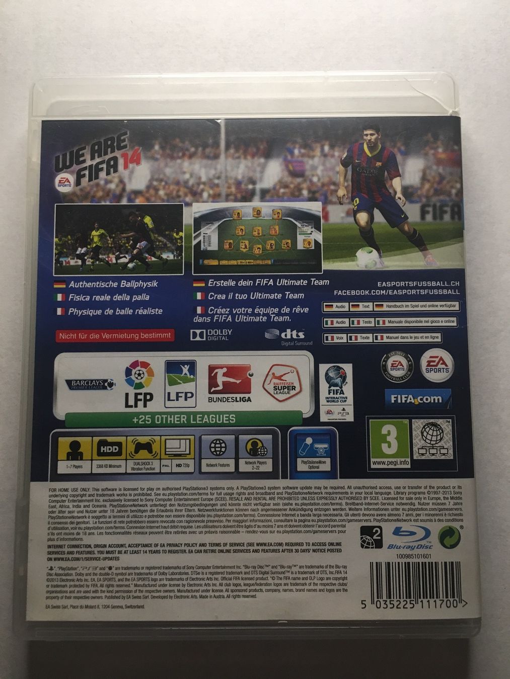 Giochi: FIFA 14 / PS3 – Usato da Herzogenbuchsee venduto da TCG-High-Quality 3