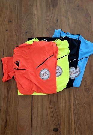 Macron 24 Schiedsrichtertrikot PONNET, kurzarm Kit Grösse XL