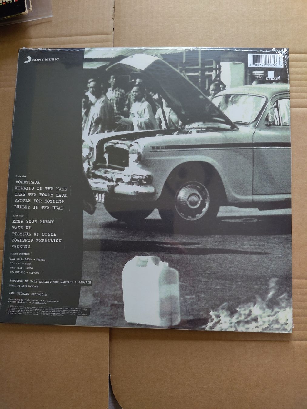 Schallplatten: Rage Against The Machine - Debut LP noch eingeschweisst – Neu und originalverpackt aus Büsserach von Bey23 1