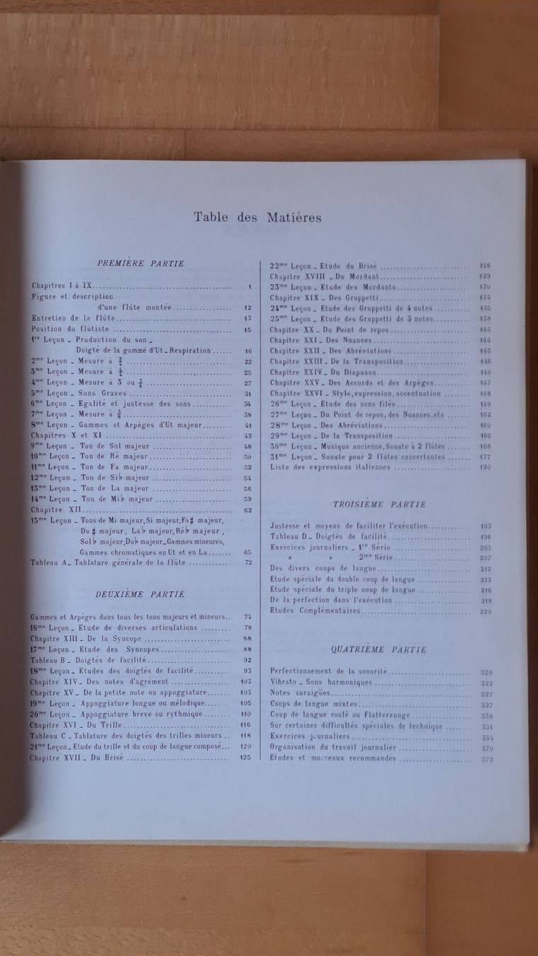 Libri: Méthode Complète de flûte – Usato da Cornaux NE venduto da Martinet19 2