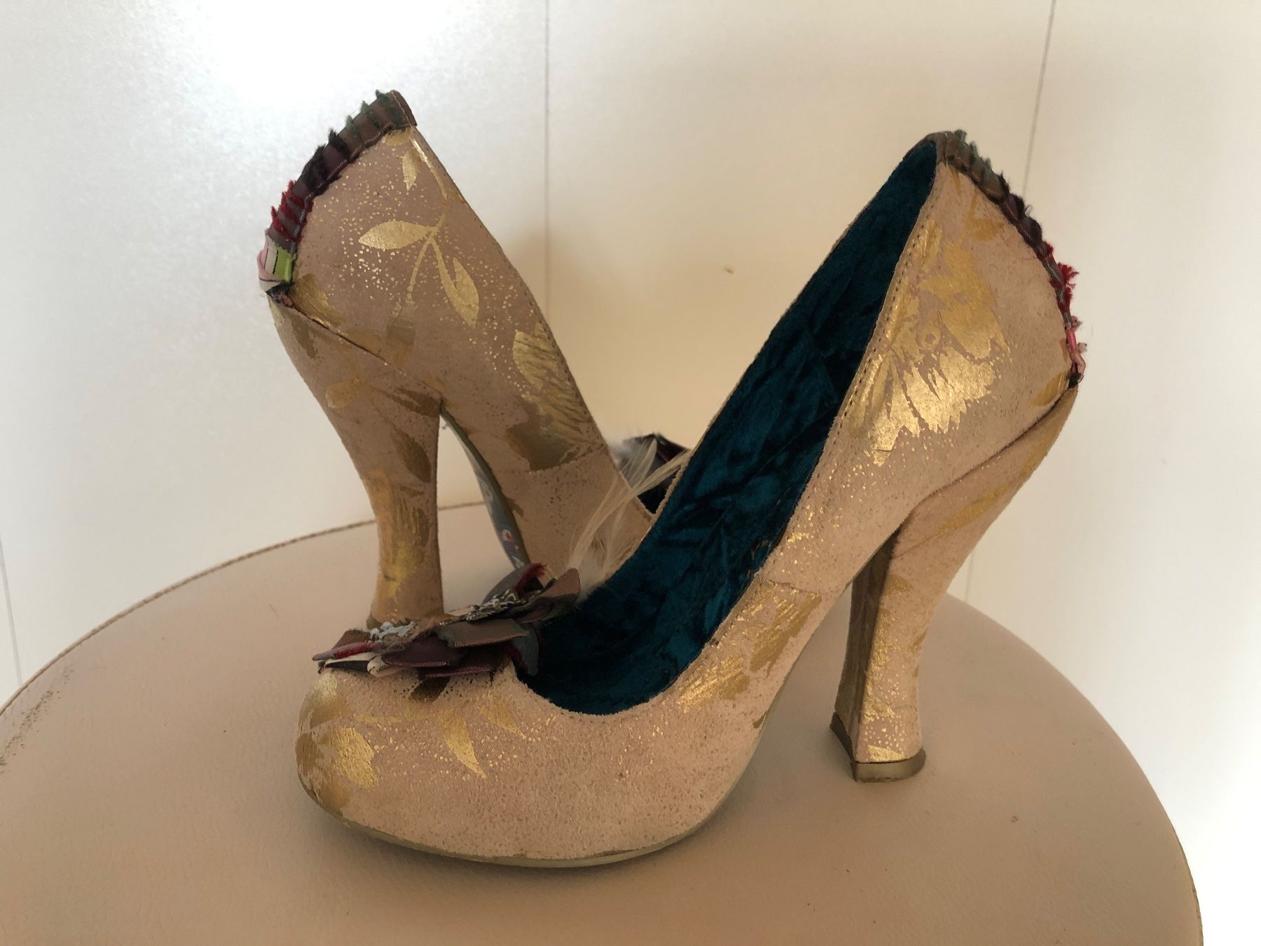 Scarpe da donna: Escarpins Irregular Choice beige et dorés taille 38 – Nuovo (secondo la descrizione) da Coppet venduto da Vanessamode 3