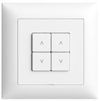 Interrupteur stores ENC 2K/4T Edue Wiser blanc