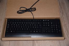 Tastatur Lenovo kabelgebunden USB schwarz neu