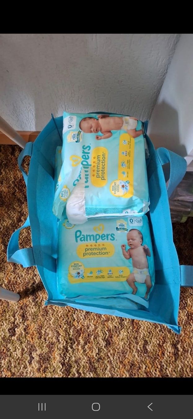Pampers Secchi per pannolini & Pannolini: Pampers Windeln Premium Protection Gr. 0 – Nuovo e nell'imballaggio originale da Scharans venduto da Teddy012