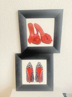 Deux tableaux déco chaussures à talons - Magnifique! (54)