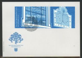 2023, FDC, Block Tag der Briefmarke Eschenbach (W134)