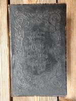 antikes Buch Hübners Biblische Historien  Reutlingen 1831