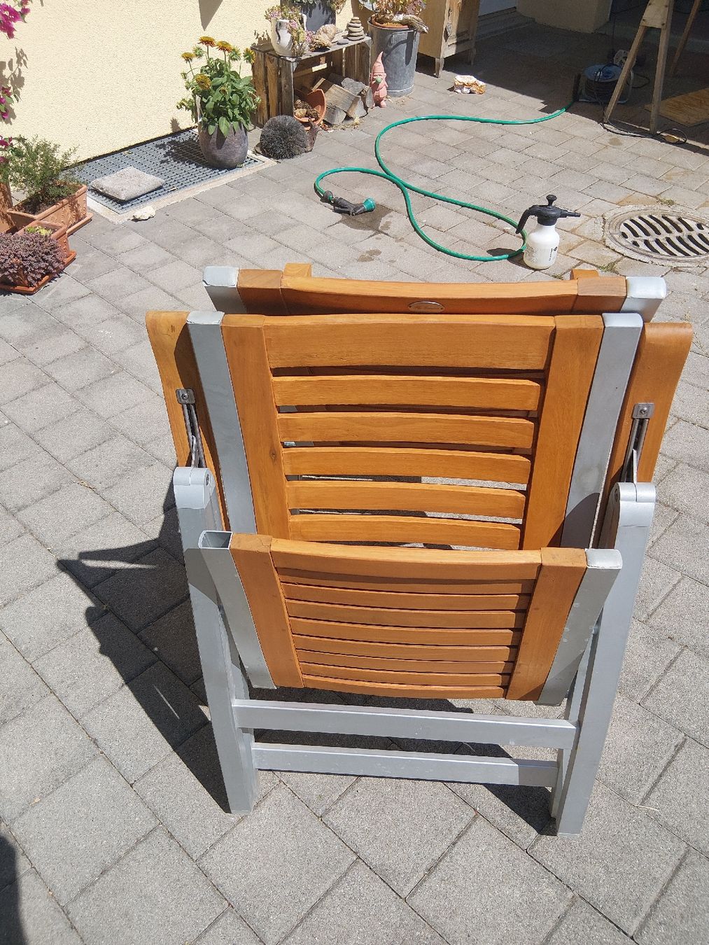 Chaises: chaise pliable de jardin – D'occasion à Champoz par yokely 2