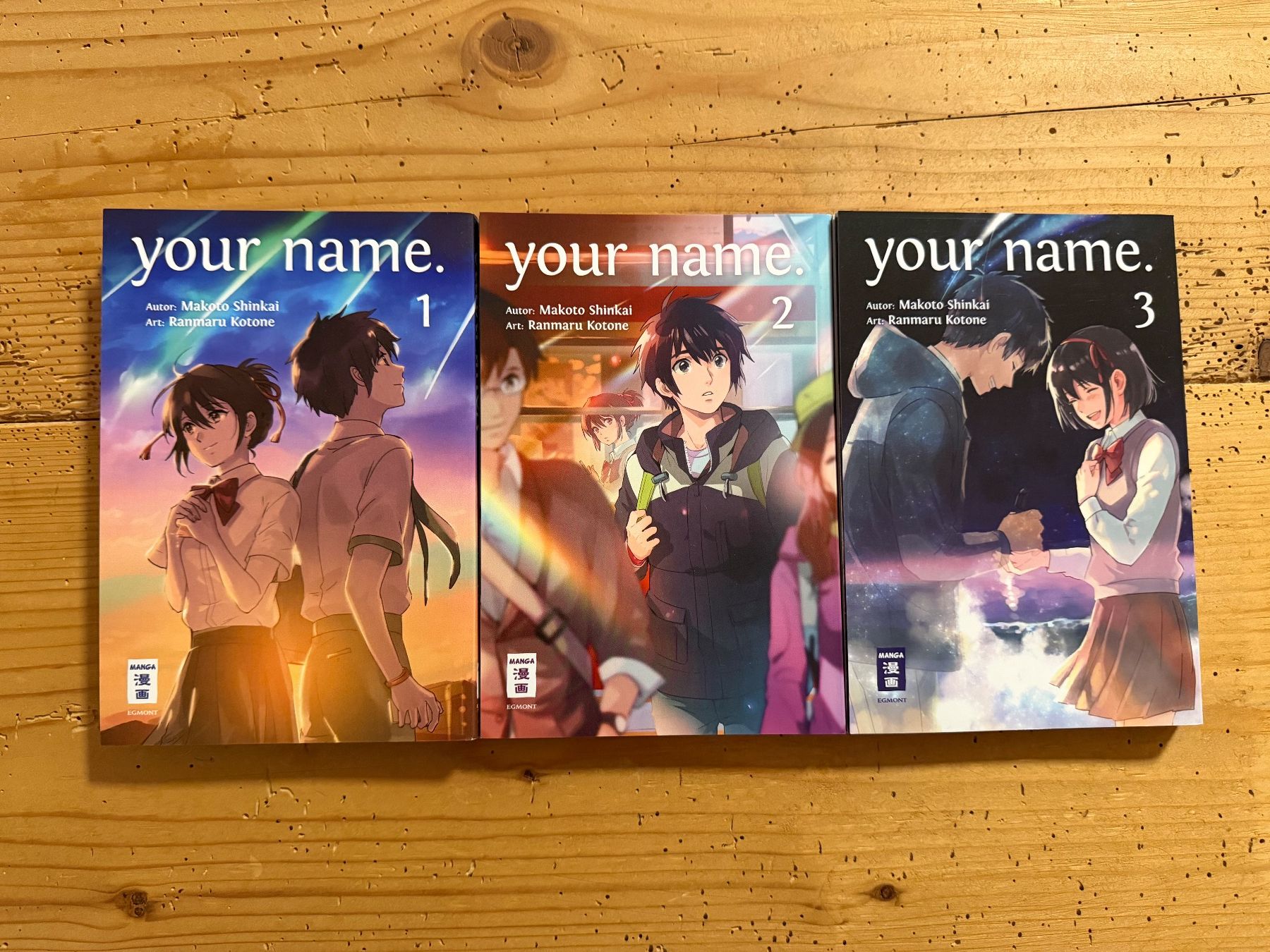 Libri: YOUR NAME MANGA VOL. 1-3 – Usato da Davos Platz venduto da sar_6yvv