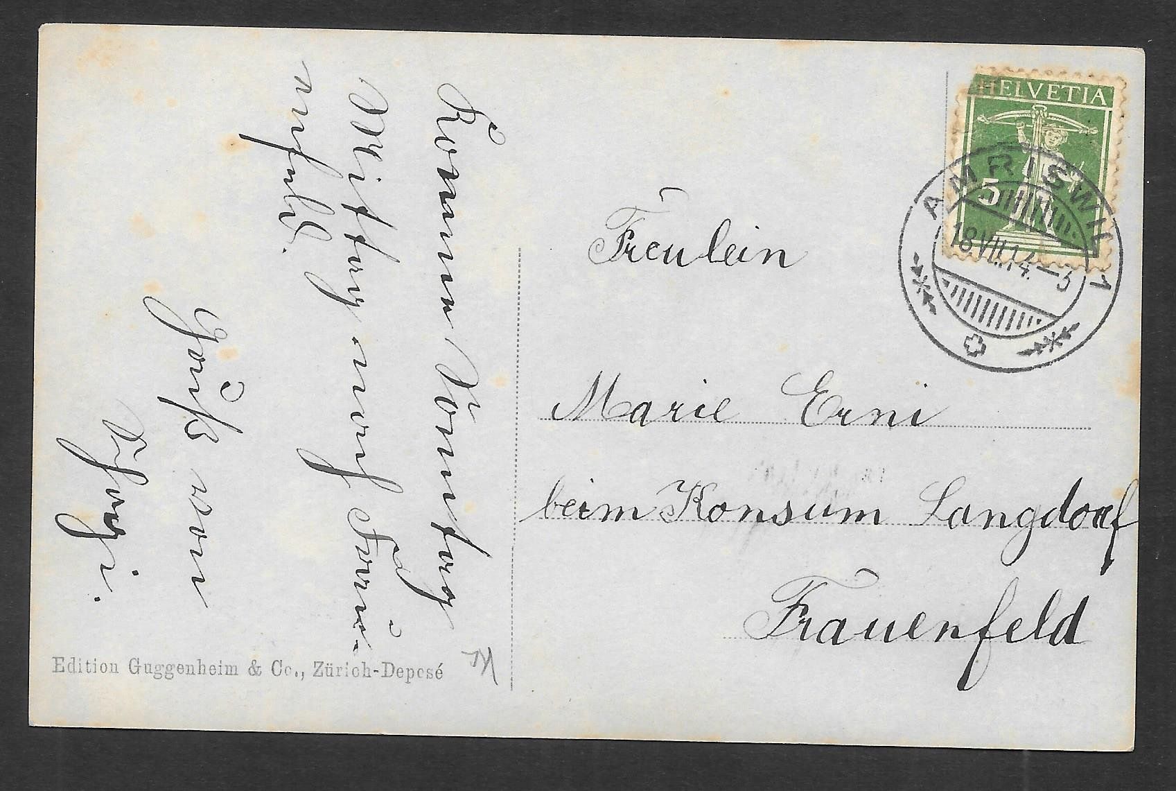 Cartoline postali: Amriswil Säntisstrasse – Usato da Olten venduto da clotaldi 1