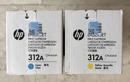 HP 312A Toner Yellow & Cyan (je 1 Stück)