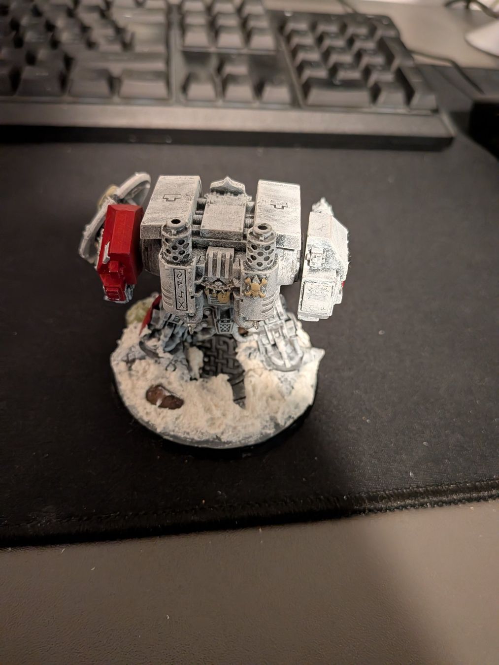 Modellbausätze & Standmodelle: 40K Space Wolves Venerable Dreadnought – Gebraucht aus Wangs von rhodinium 1