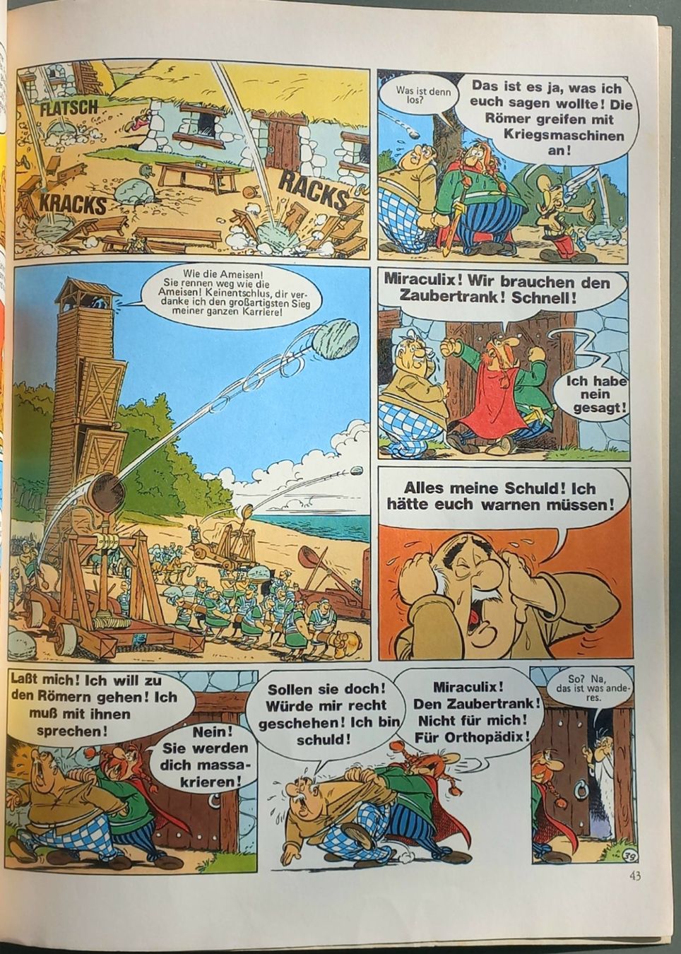 Fumetti: Comic - Asterix XXI - Das Geschenk Cäsars – Usato da Niederuzwil venduto da lubimaja 3