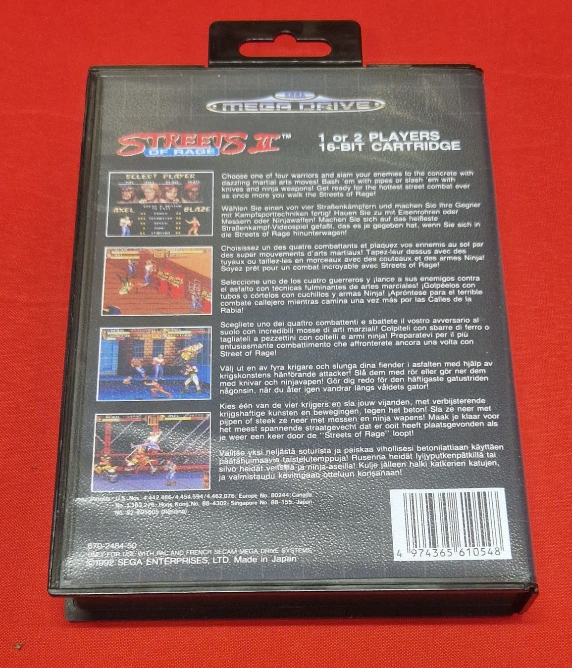 Sega Spiele: Streets of Rage 2 Megadrive – Gebraucht aus Villars-sur-Glâne von MrLobTec 1