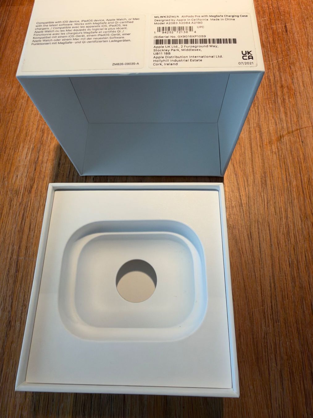 Apple Cuffie: Apple AirPods Pro 1.Generation mit MagSafe Ladecase – Usato da Wettingen venduto da 194073riner 4