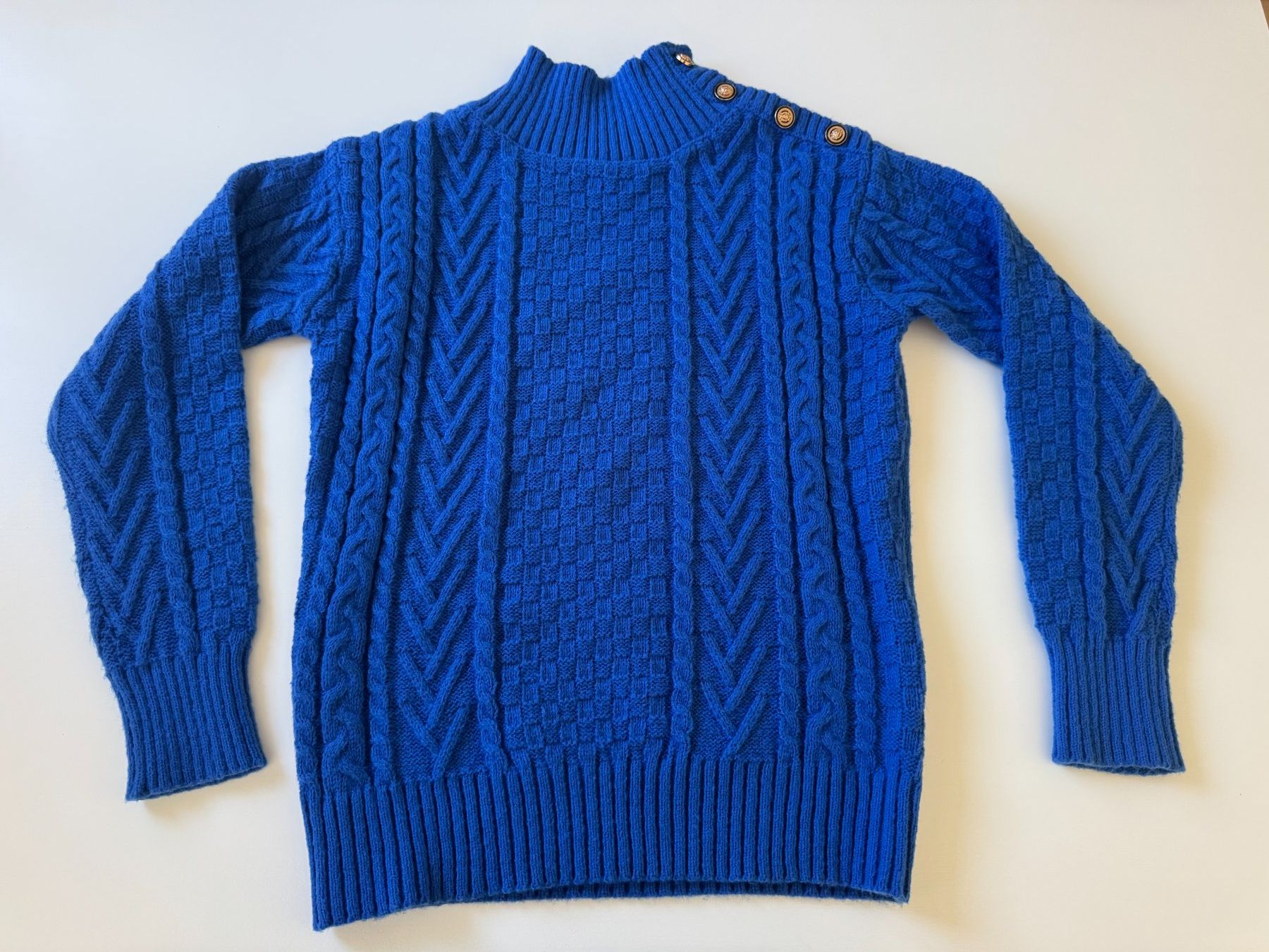 Pullover & Sweatshirts: Royalblauer Pullover – Gebraucht aus Zug von tischlerin