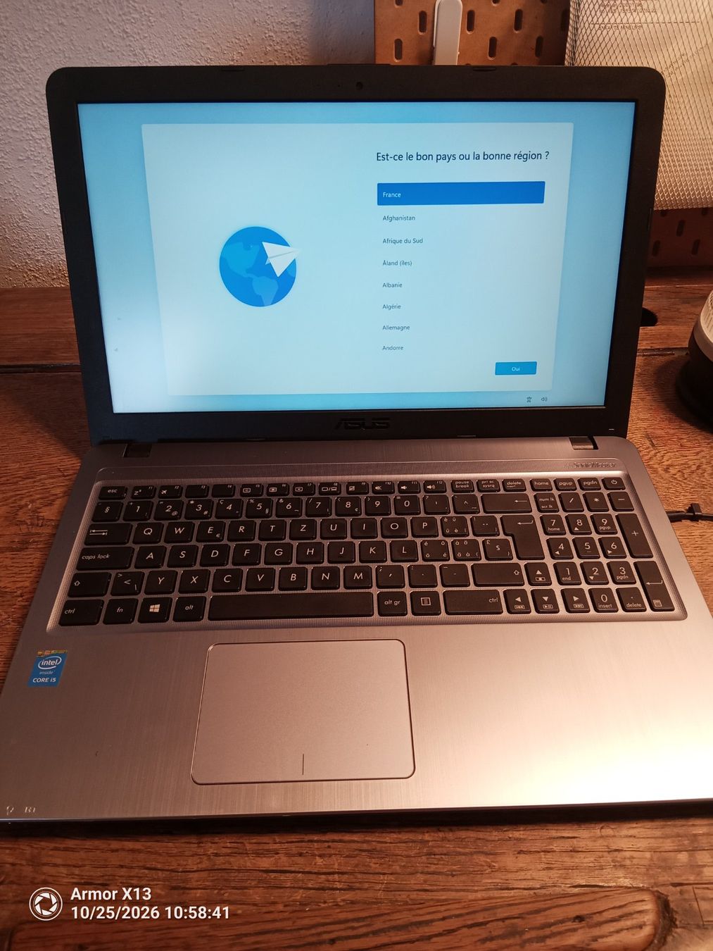 Ordinateur portable ASUS Intel Core i5 8 Go RAM Windows 11 (Gebraucht ...
